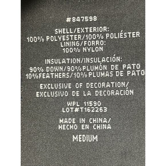 32 Degrees Heat Women’s Vest Full Zip Packable Puffer Medium Down filled - Picture 8 of 8